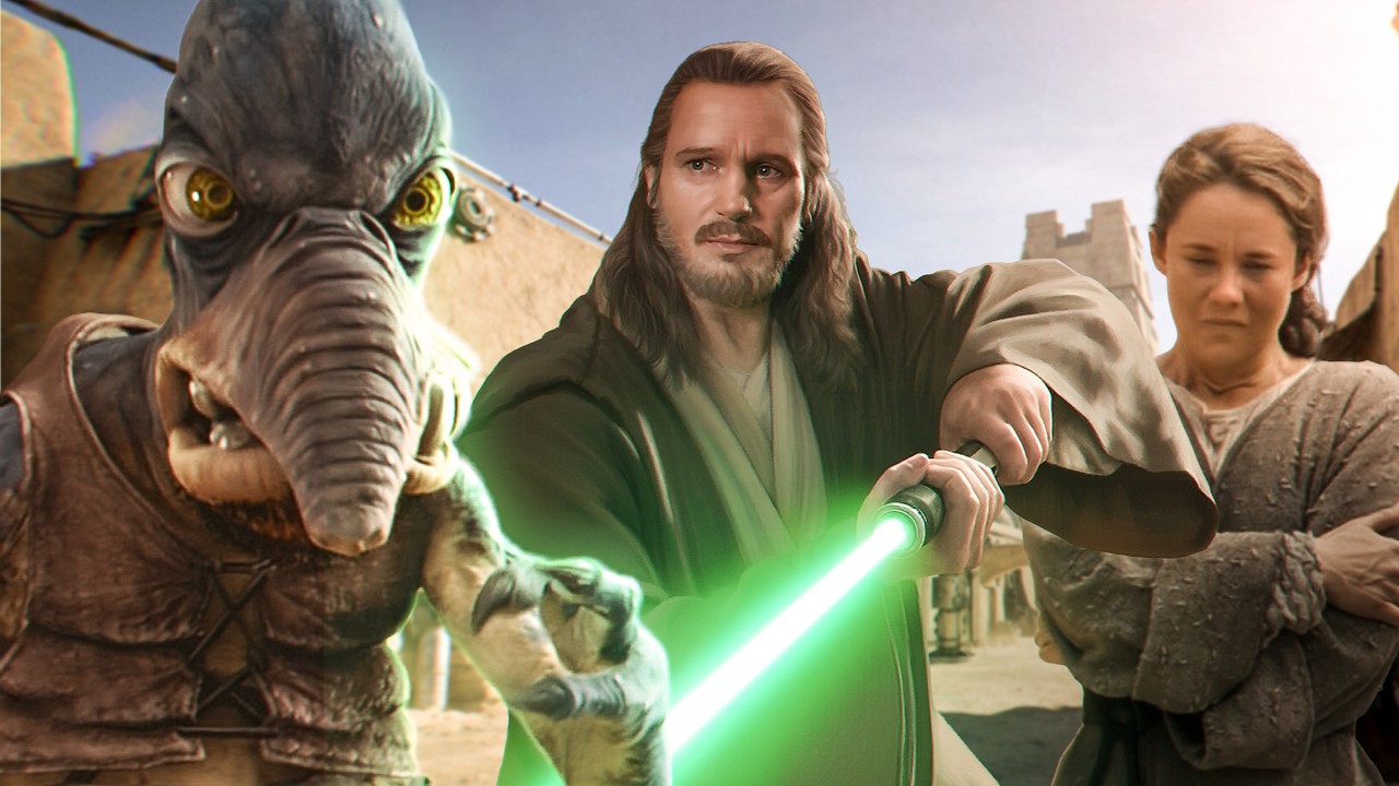 What If Qui Gon Stole Anakin's Mom From Watto