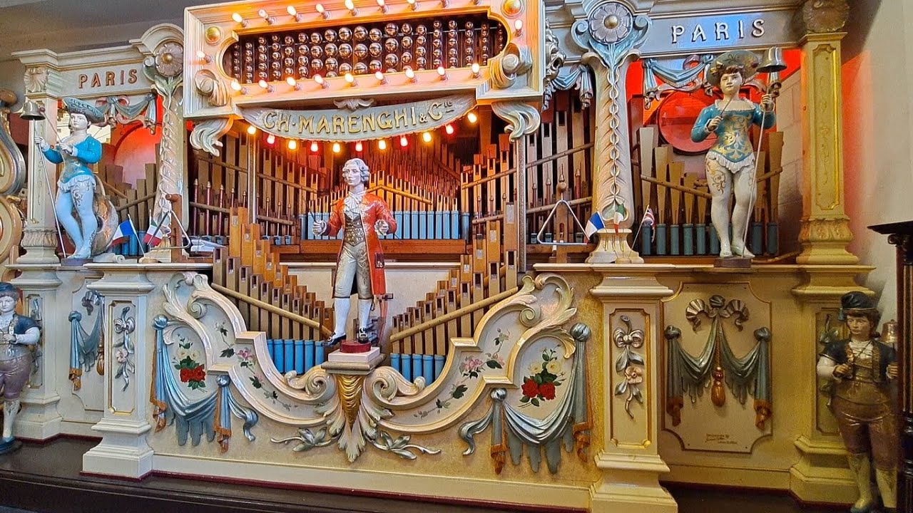 89 key Marenghi Sleighbell fairground organ - Amersham, February 2024