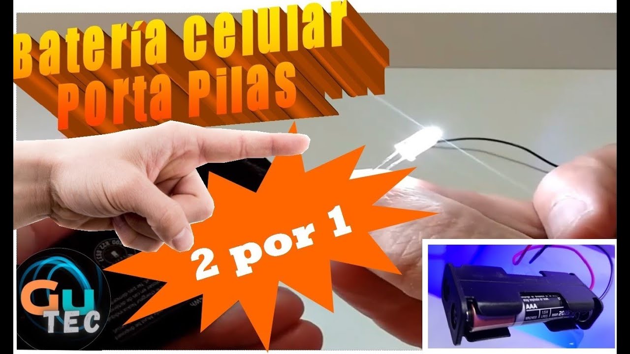 Hacer interruptor y Pulsador circuito con led, pilas o batería