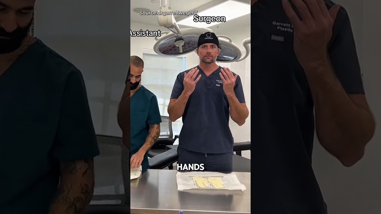 Why Surgeons Don’t Put On Their Own Gloves