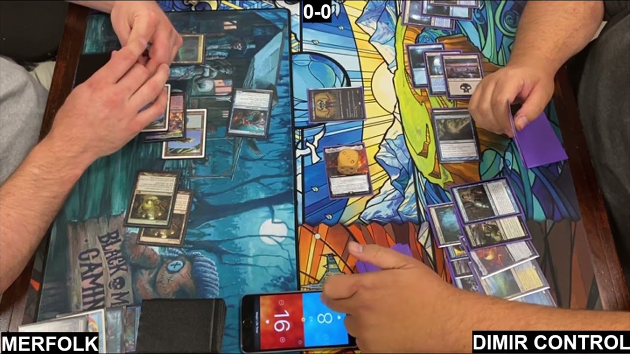 Modern - Merfolk Vs Dimir Control