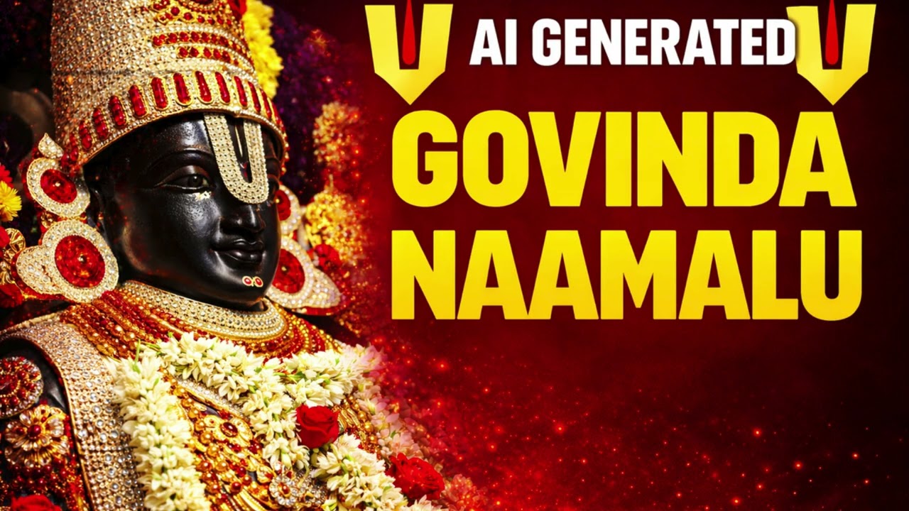 GOVINDA NAAMALU | 108 NAMES OF LORD VENKATESWARA