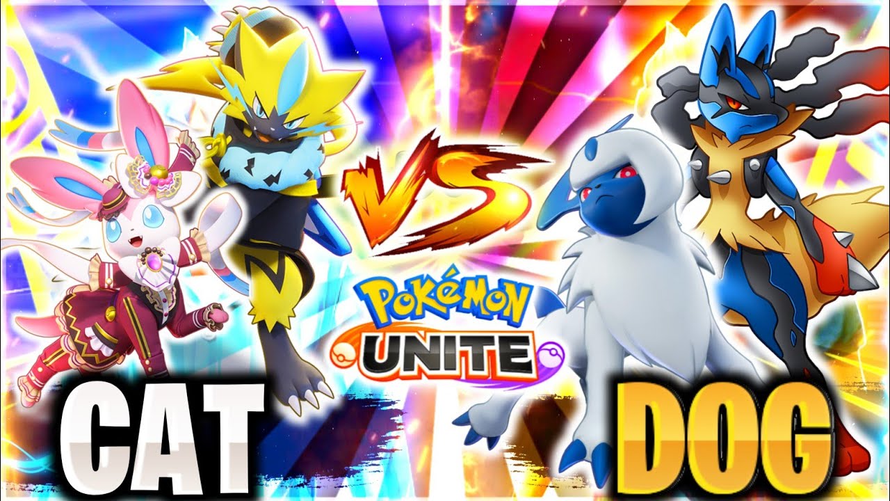 Dog Pokemons Vs Cat Pokemons In Pokemon Unite|Pokemon Unite Hindi Gameplay|Zeraora best Build|