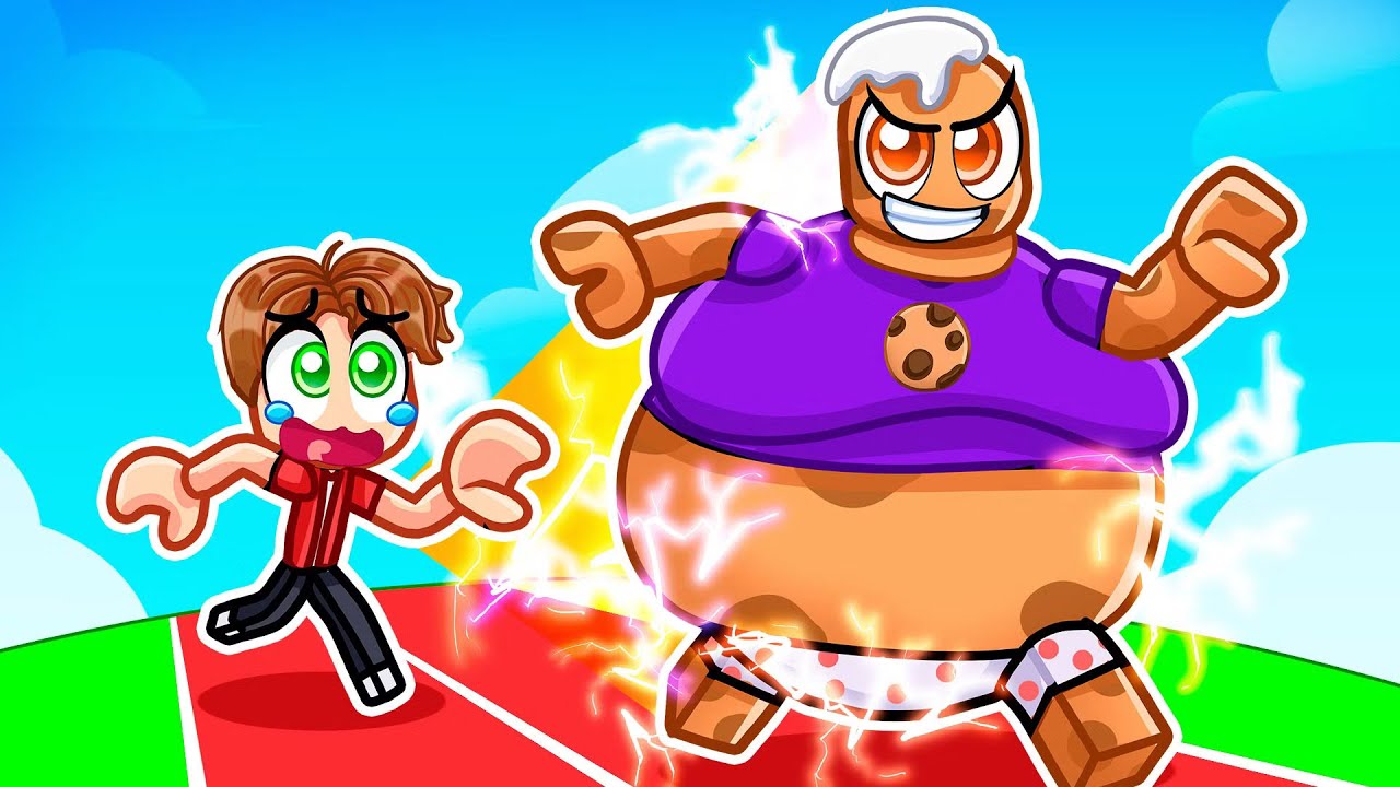 Gaining 985,351,784 POUNDS in Roblox Fat Race!