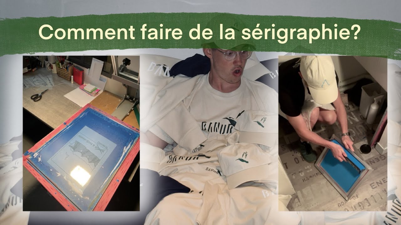 Comment faire de la sérigraphie? (Préparation du cadre 🎨)