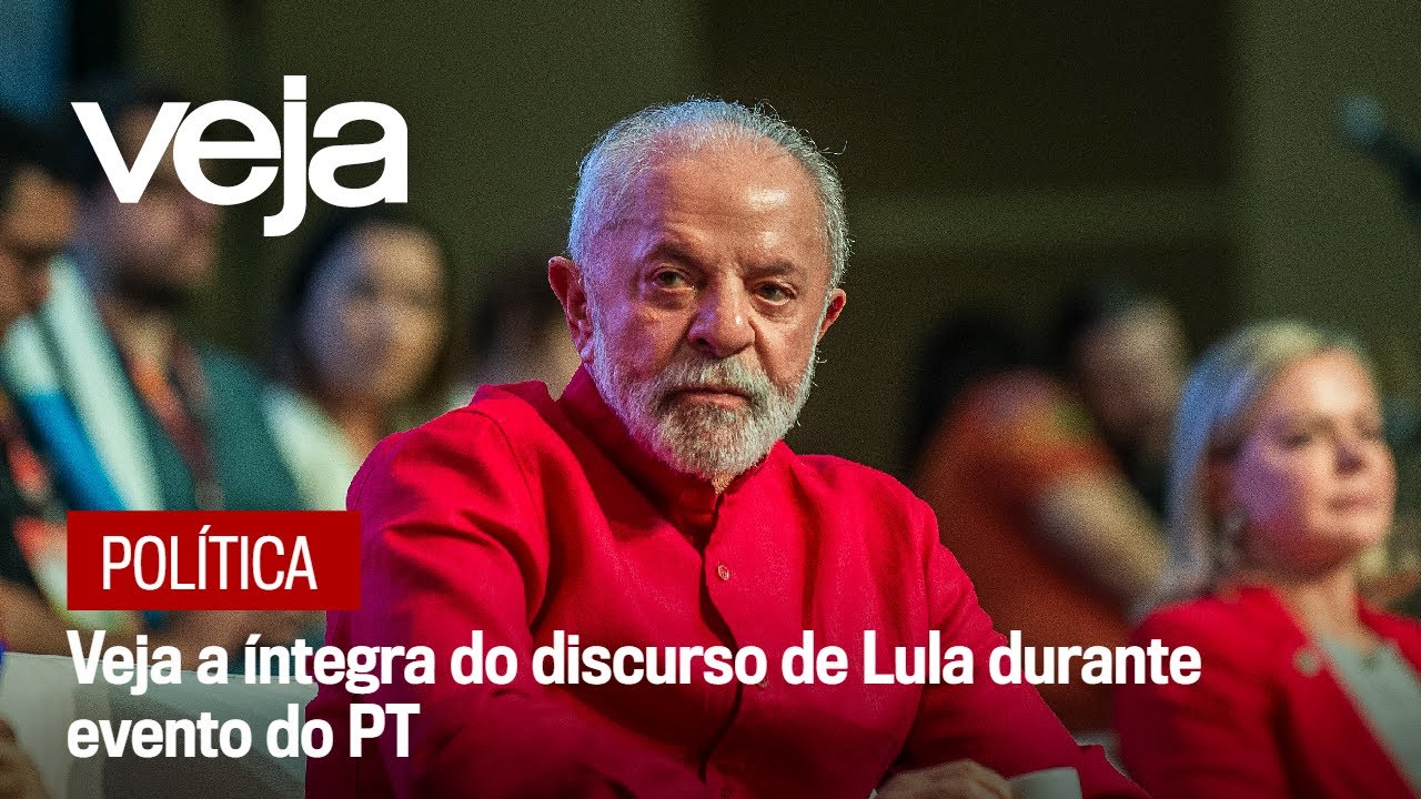 Veja a íntegra do discurso de Lula durante evento do PT