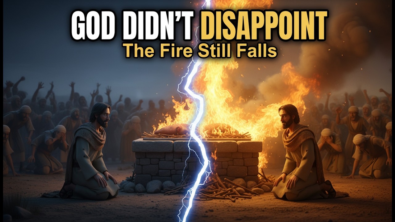GOD DIDN'T DISAPPOINT — The Story of Elijah/A powerful animated static bible story...