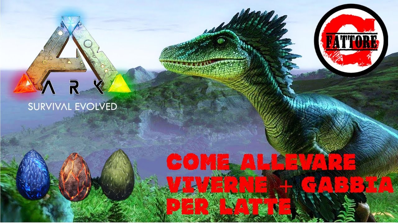 COME ALLEVARE VIVERNE + GABBIA PER LATTE - ARK TUTORIAL