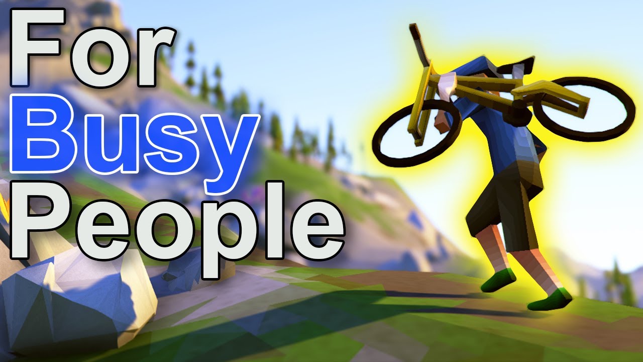 Lonely Mountains Downhill is a Good Game for Busy People