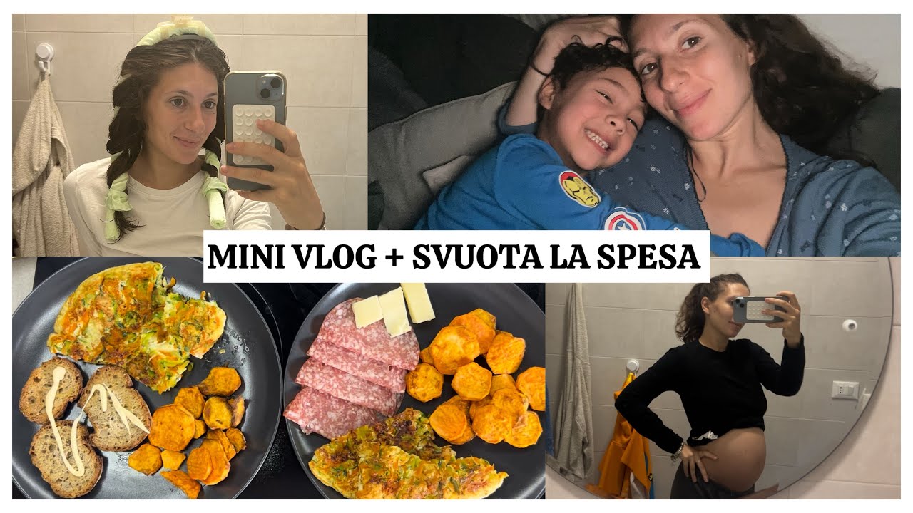 MINI VLOG + SVUOTA LA SPESA IPER 🤰🏼🛒