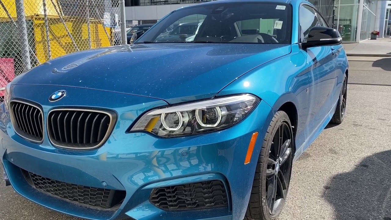 2020 BMW M240i Long Beach Blue Great Exhaust Sound