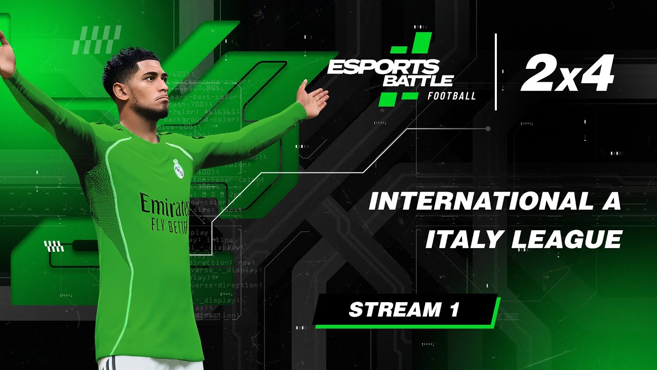 2026-02-10 - International A and Italy League E-Football ESportsBattle Stream 1