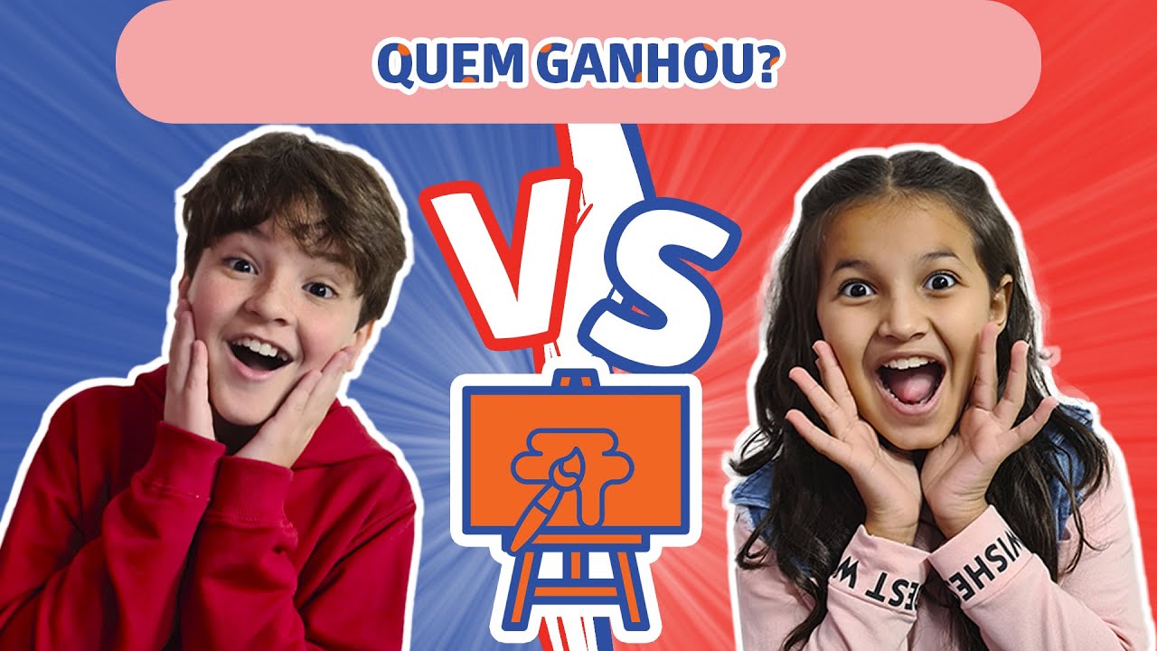 QUEM DESENHA MELHOR? Desafio com Marianna Santos e Théo Medon - Brink+