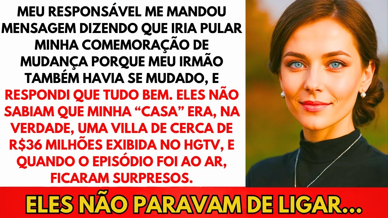 Meus Pais Recusaram Minha Festa De Casa Nova—Então Convidei Todos Para Minha Vila De R$32 Milhões...