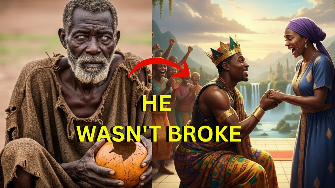 The Blind Beggar She Helped Was Actually the King of a Hidden Empire (African Folktale)