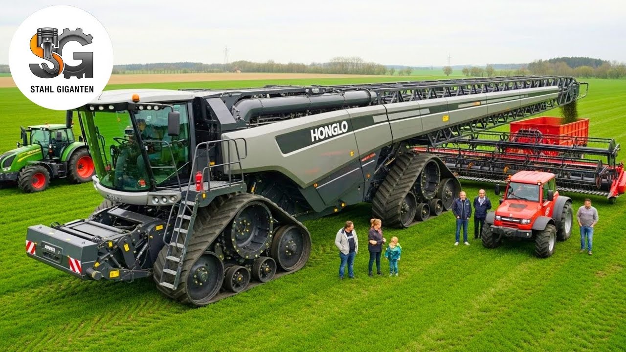 75 GIGANTISCHE MASCHINEN LANDWIRTSCHAFT | ERNTE XXL HOHE LEISTUNG | ECHTE POWER