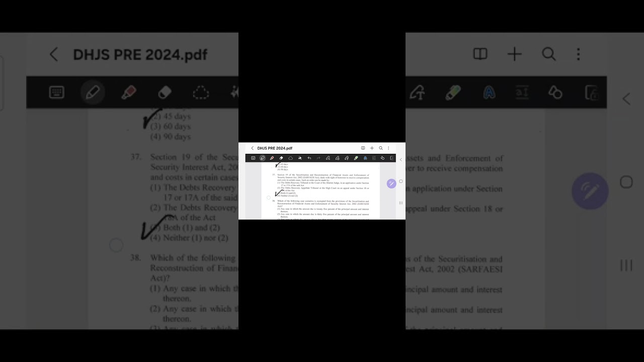 DELHI HIGHER JUDICIAL SERVICE PRE 2024 SOLVED (QUESTION 26-47)
