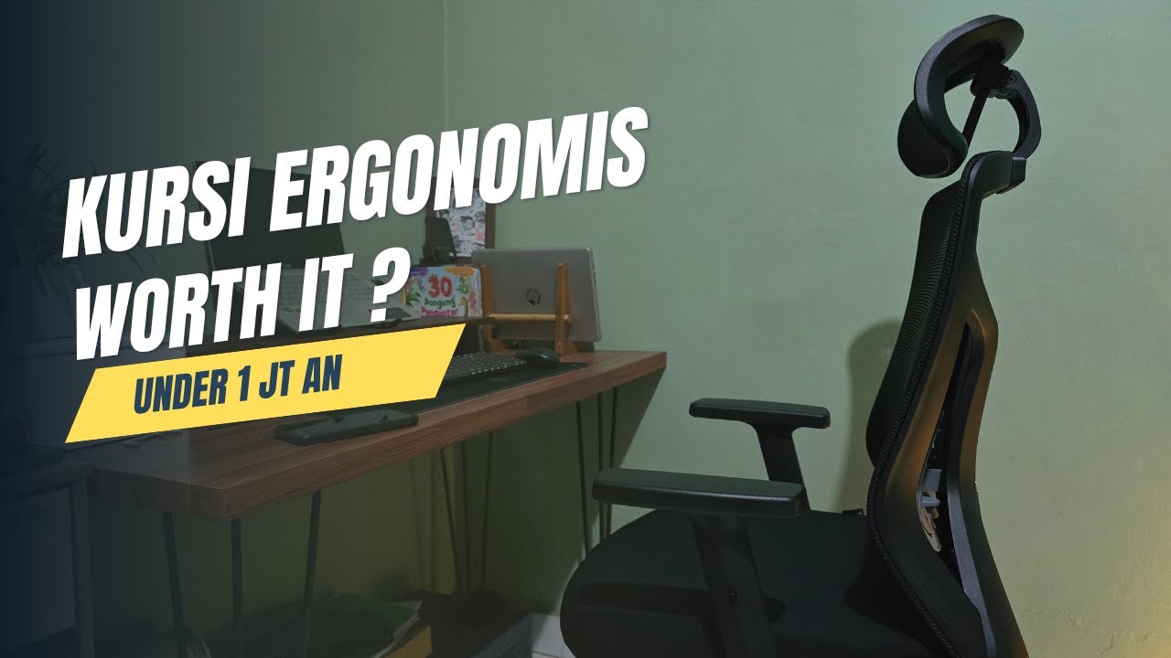 Nyaman Banget! Unboxing Kursi Ergonomis Rexus NC4