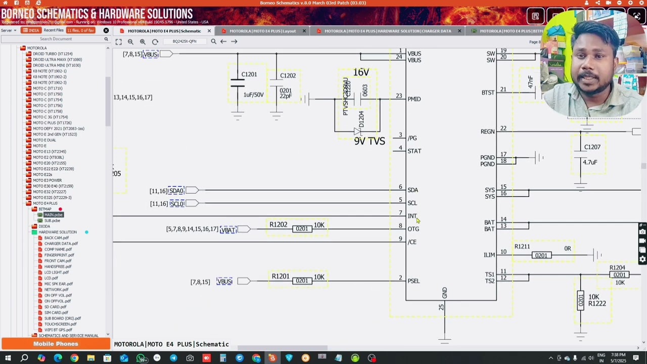 Borneo Schematic Diagram Read Kaise Kare || Borneo  Schematic  And Hardware Solution