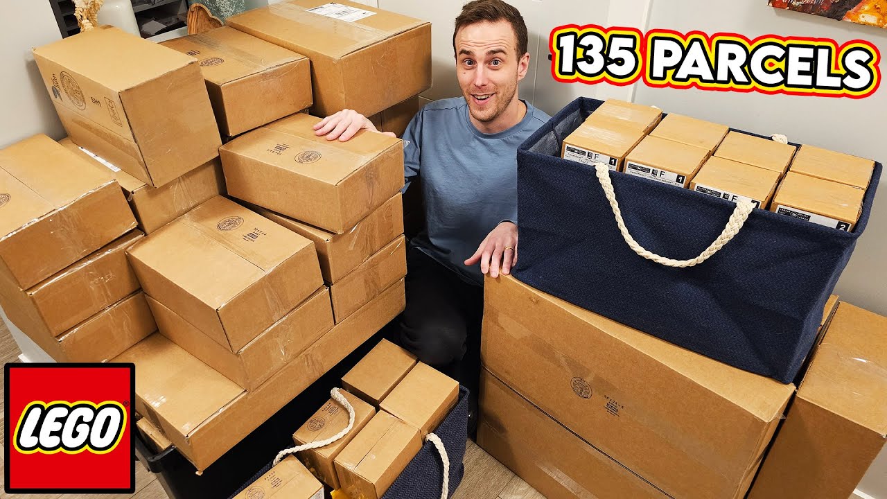 135 LEGO Parcels... Thank you!