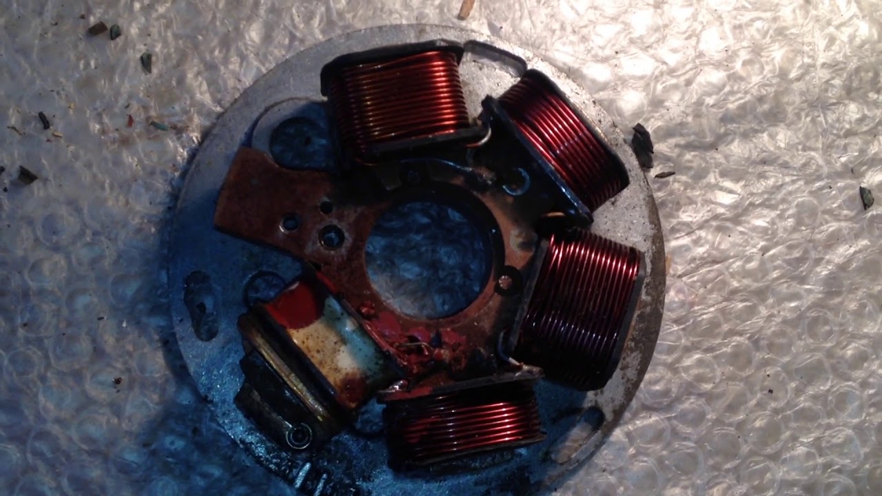 Vespa Px revisione statore parte 2