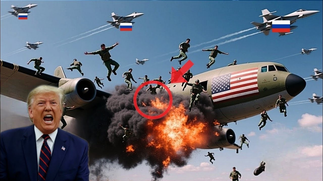 2 минуты назад: американский самолет С-130 с 900 элитными военнослужащими был уничтожен российским С