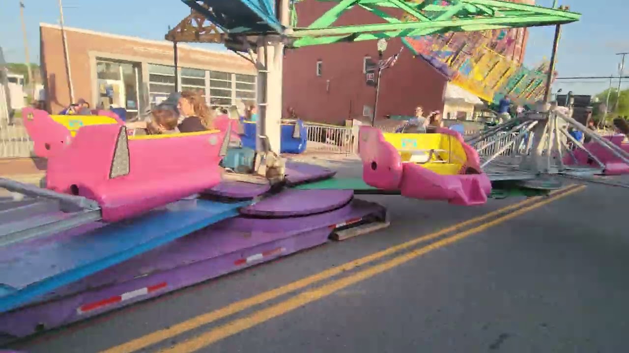 Chicketti Family Amusements - Sizzler - On Ride POV - 4K