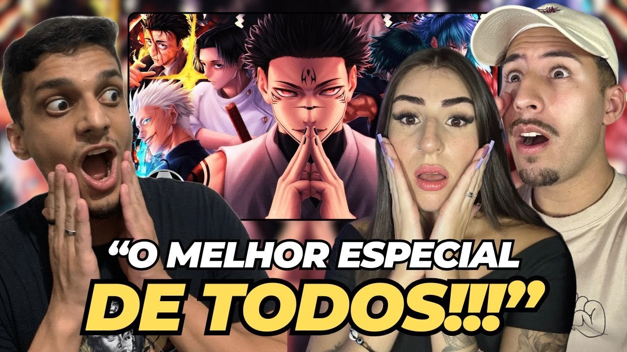 REAGINDO EM DOSE TRIPLA! | ♪ SHINJUKU | Sukuna Vs Feiticeiros | AniRap | REACT