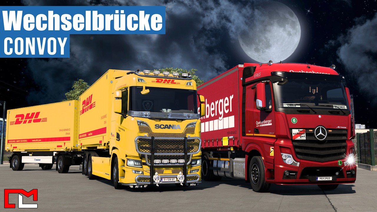 ETS2 Wechselbrücke CONVOY I SCS MULTIPLAYER I SonntagsTour 🔴 LIVE [3132] EURO TRUCK SIMULATOR 2