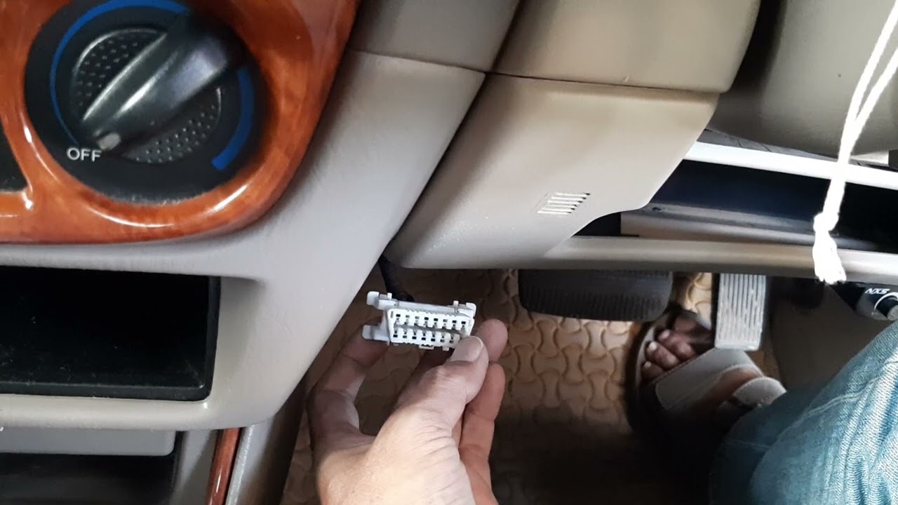 อ่านโค๊ด/ลบโค๊ด ผ่านสาย OBD2 แบบไม่ต้องมีเครื่องอ่าน Nissan Neo 2003 (N16)