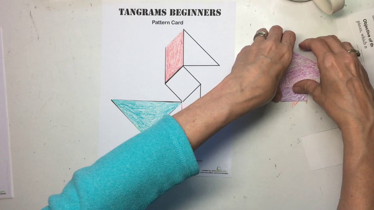 Math - Mon. April 13. - Tangrams