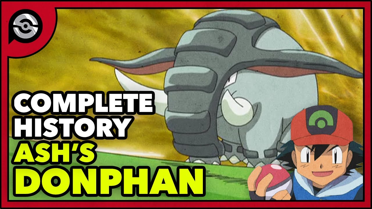 Pokemon Explained: Ash's Donphan | Complete History