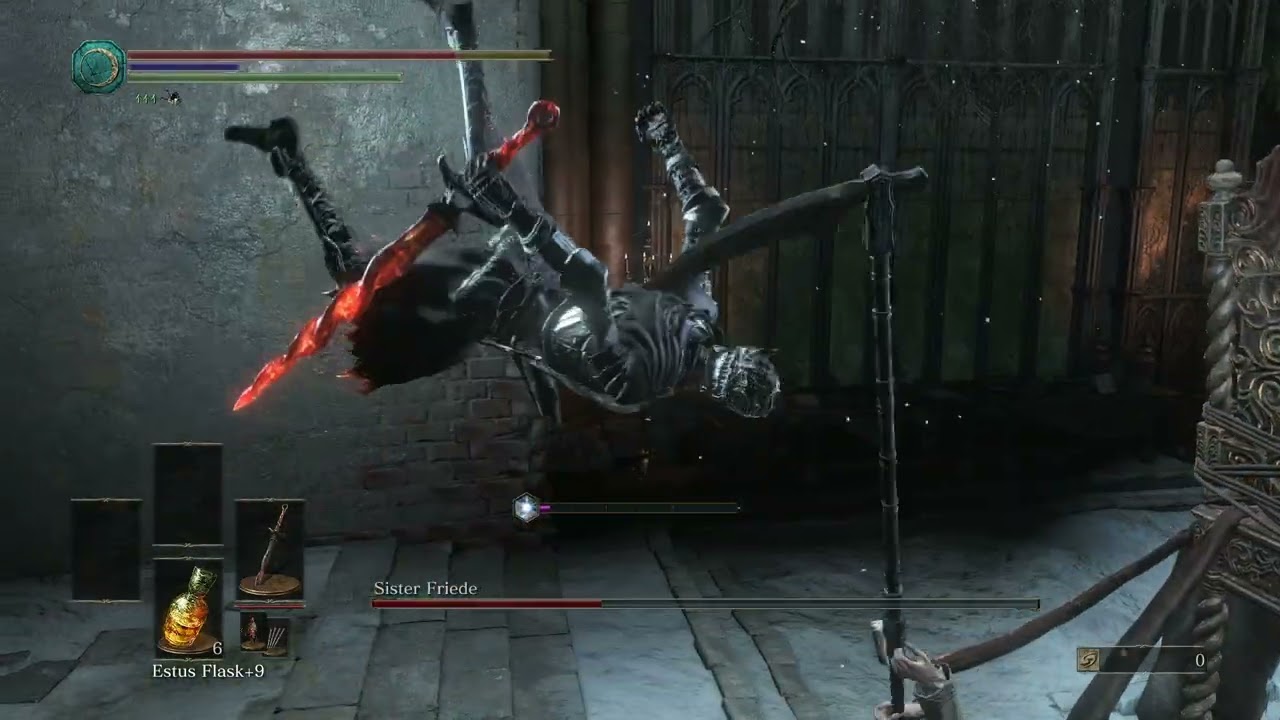 a bad day with Sister Friede and her Father Ariandel [YOU DIED] / DARK SOULS 3