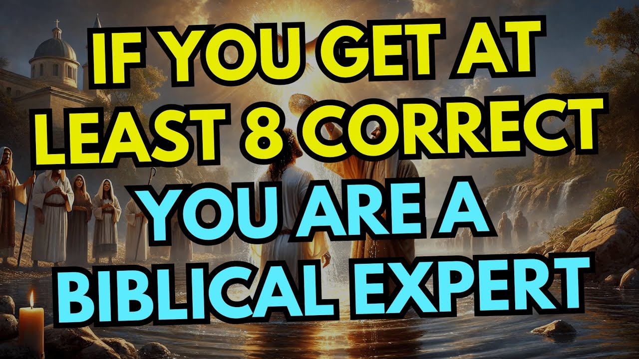 🚨 Bible Challenge: 15 Questions Most People Answer Incorrectly 😳📖 Bible Quiz