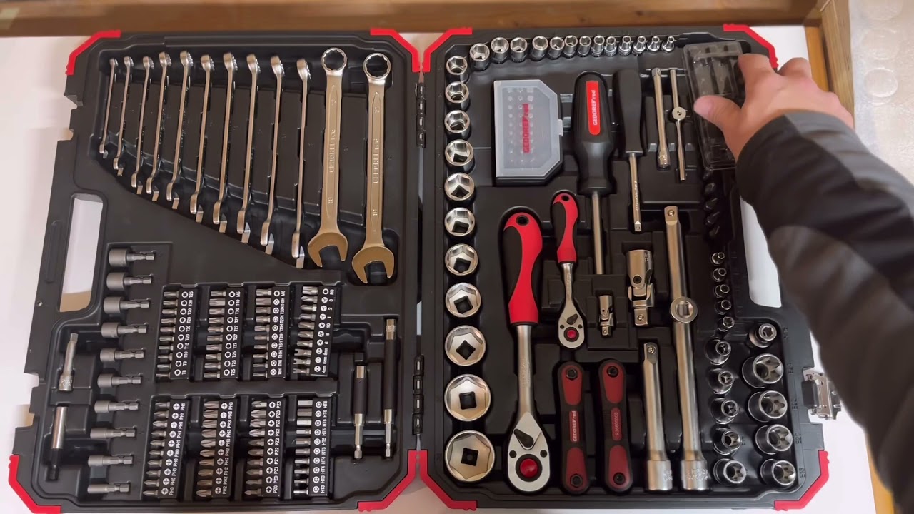 Gedore Red Steckschlüsselsatz teiliges Set, (1/4