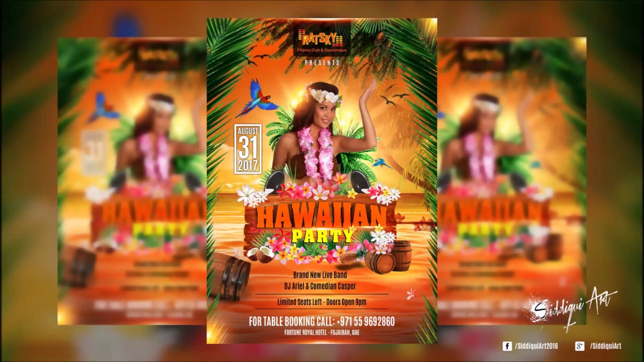 How to Create Party Flyer in CorelDraw X8