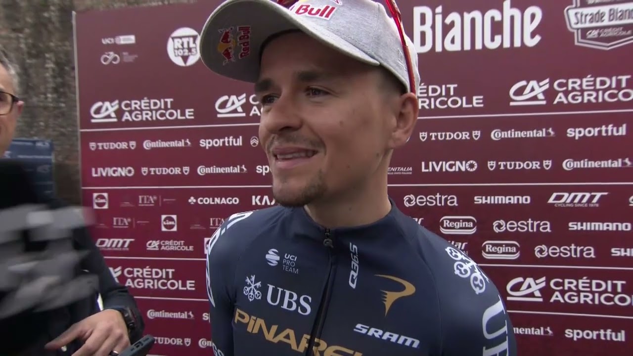 Tom Pidcock - Interview before Strade Bianche 2026