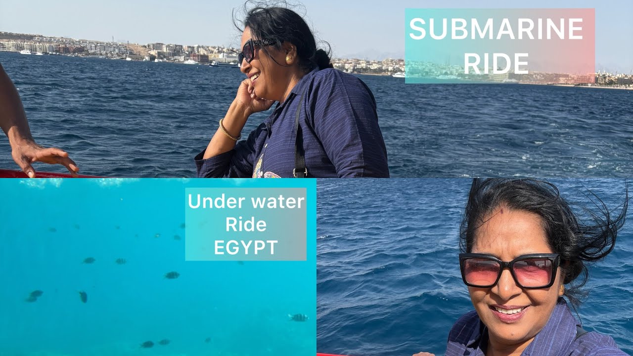 || SUBMARINE RIDE IN HURGHADA- EGYPT || UNDER WATER RIDE IN RED SEA|| MUST TRY IN EGYPT|| TOP PLACE 