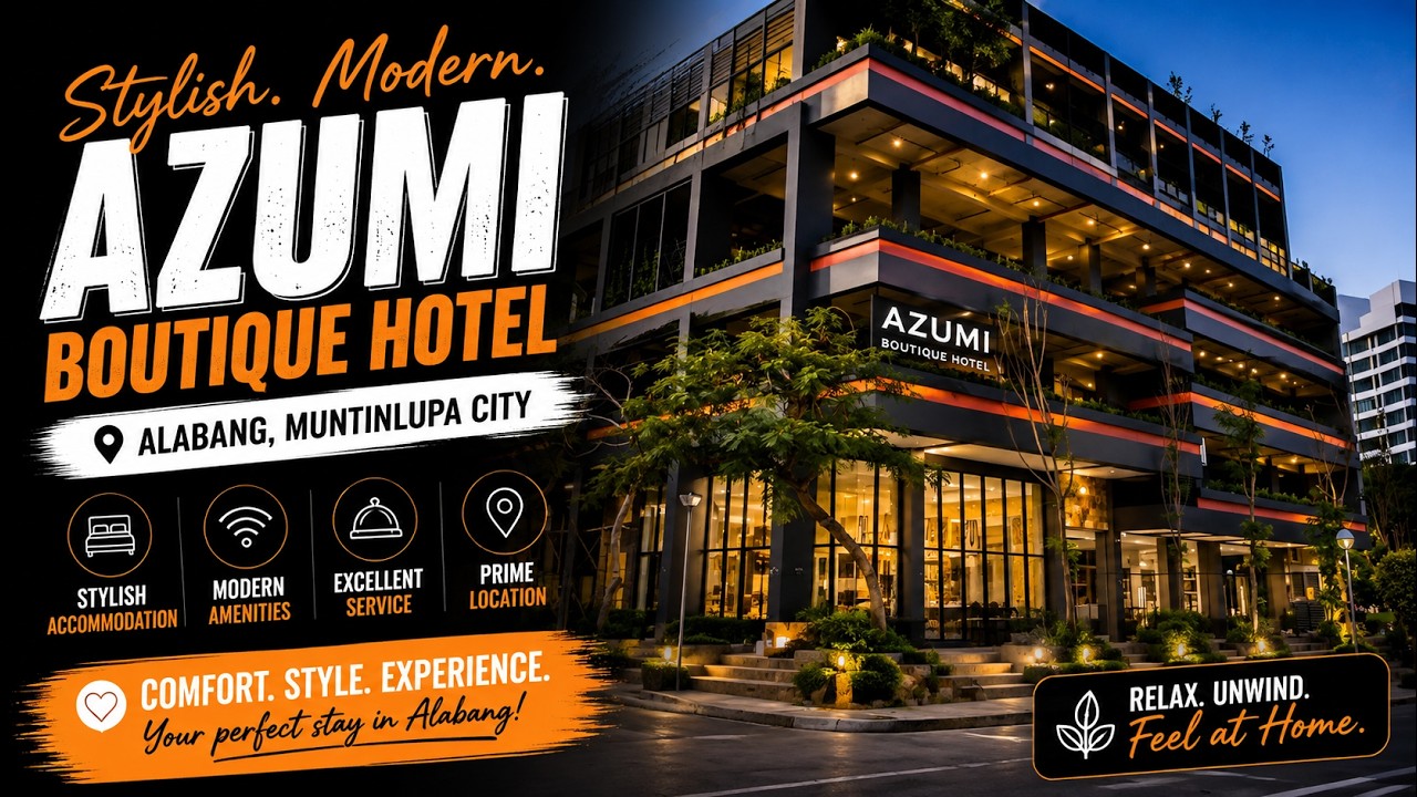 Azumi Boutique Hotel, Alabang - With Rooftop Infinity Pool