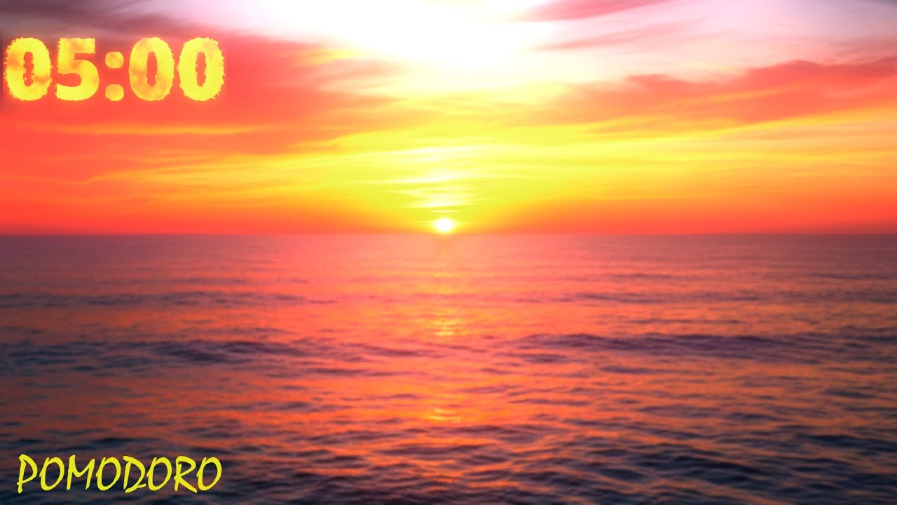5 Minute Timer with Music - Study - Work - Deep Focus - Countdown Timer