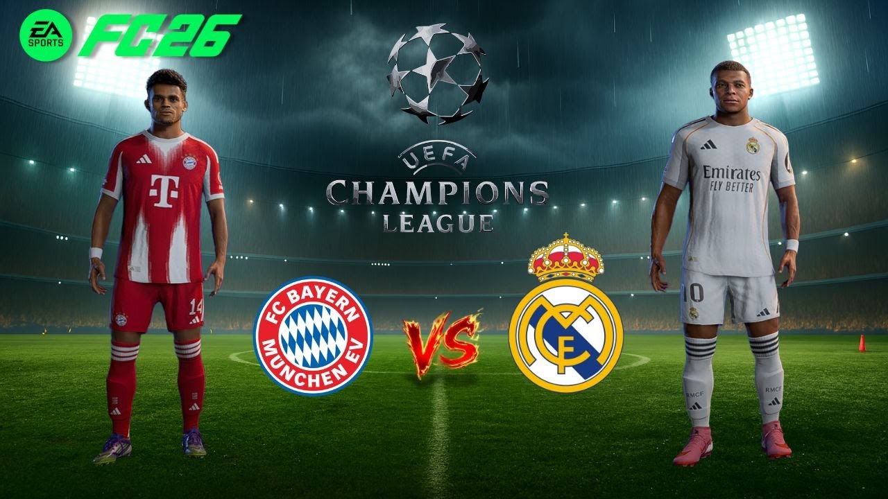 FC 26 - Can Bayern Munich Beat Real Madrid in the Snow? FULL MATCH GAMEPLAY [4K]