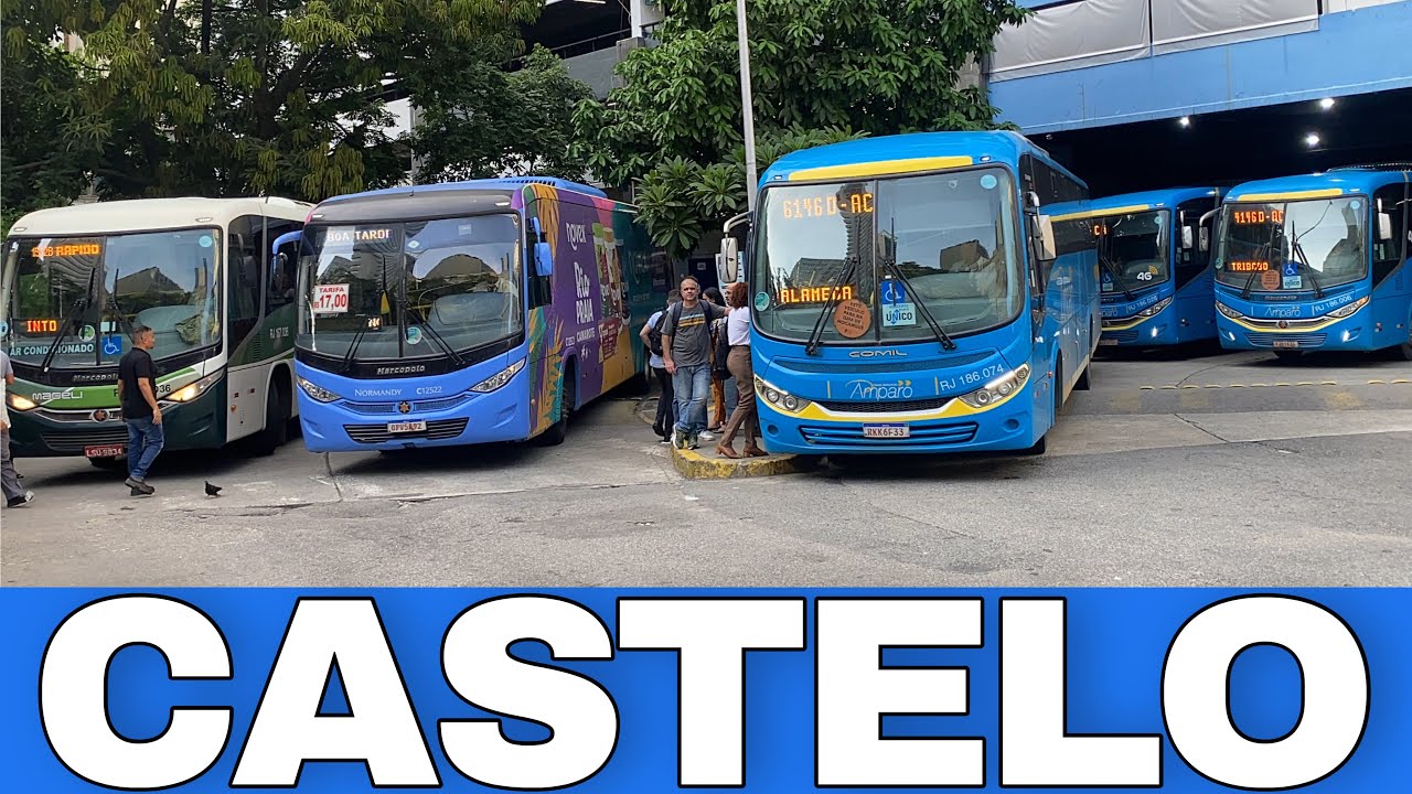 Terminal Rodoviário Menezes Côrtes [Pt 1] - Centro do Rio [Pt 6] - Movimentação de Ônibus #33