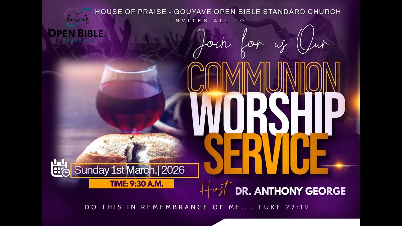Communion Worship Service (1st March 2026)