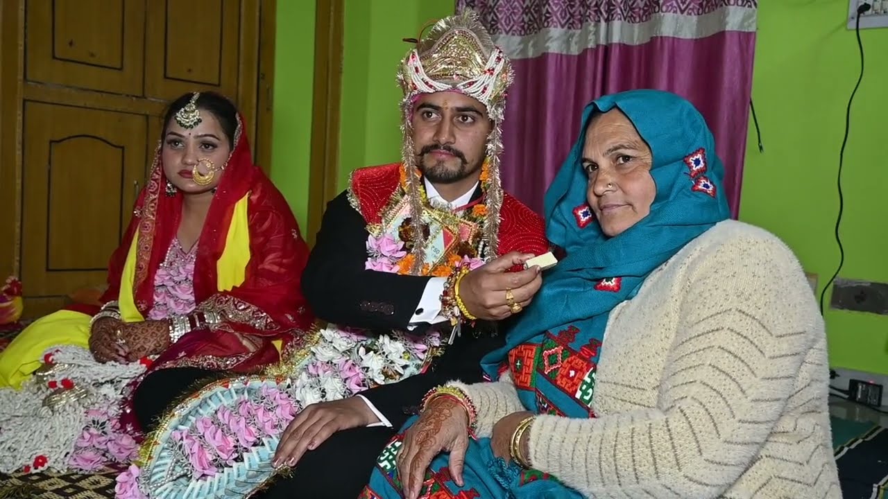 हिमाचली विवाह में लगन की रसम #himachalishadi 