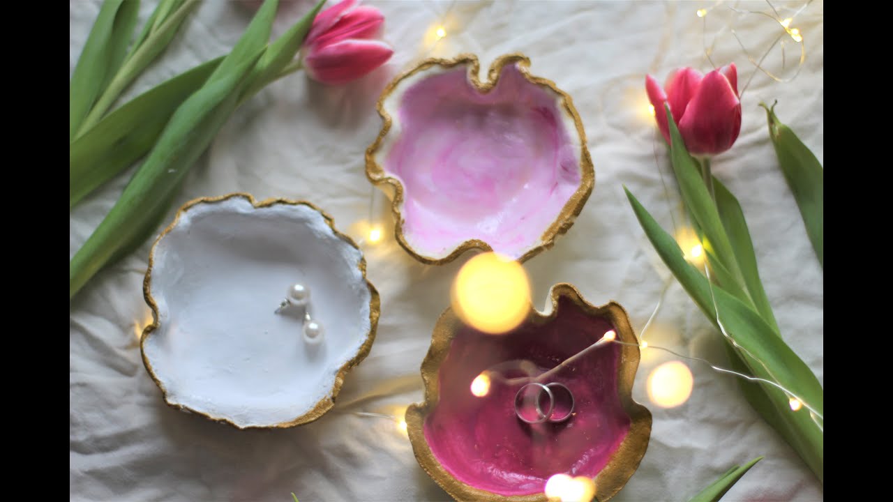 Miseczka na biżuterię drobiazgi DIY masa solna/ Salt douht DIY Craft