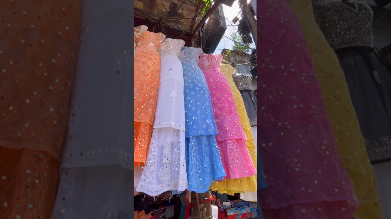Chikankari Kurti Collection of Newmarket😍|Shopping❤️|#youtubeshorts #newmarket