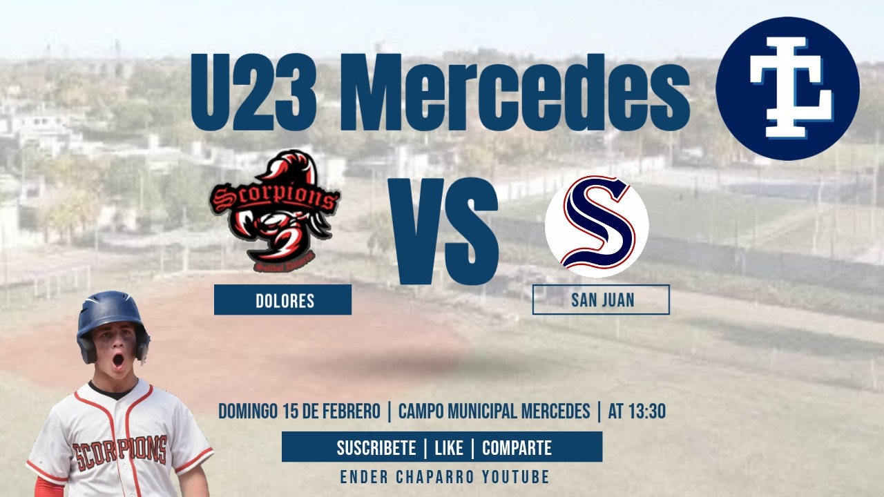 EN VIVO | DOLORES 🆚 SAN JUAN | COPA U23 MERCEDES 2026🥎