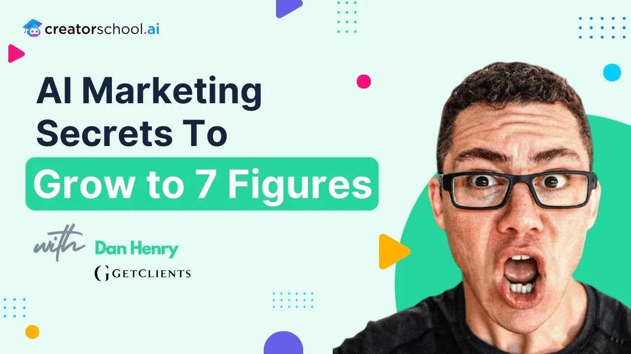 AI Marketing Secrets to Build a Million Dollar Online Business | Dan Henry