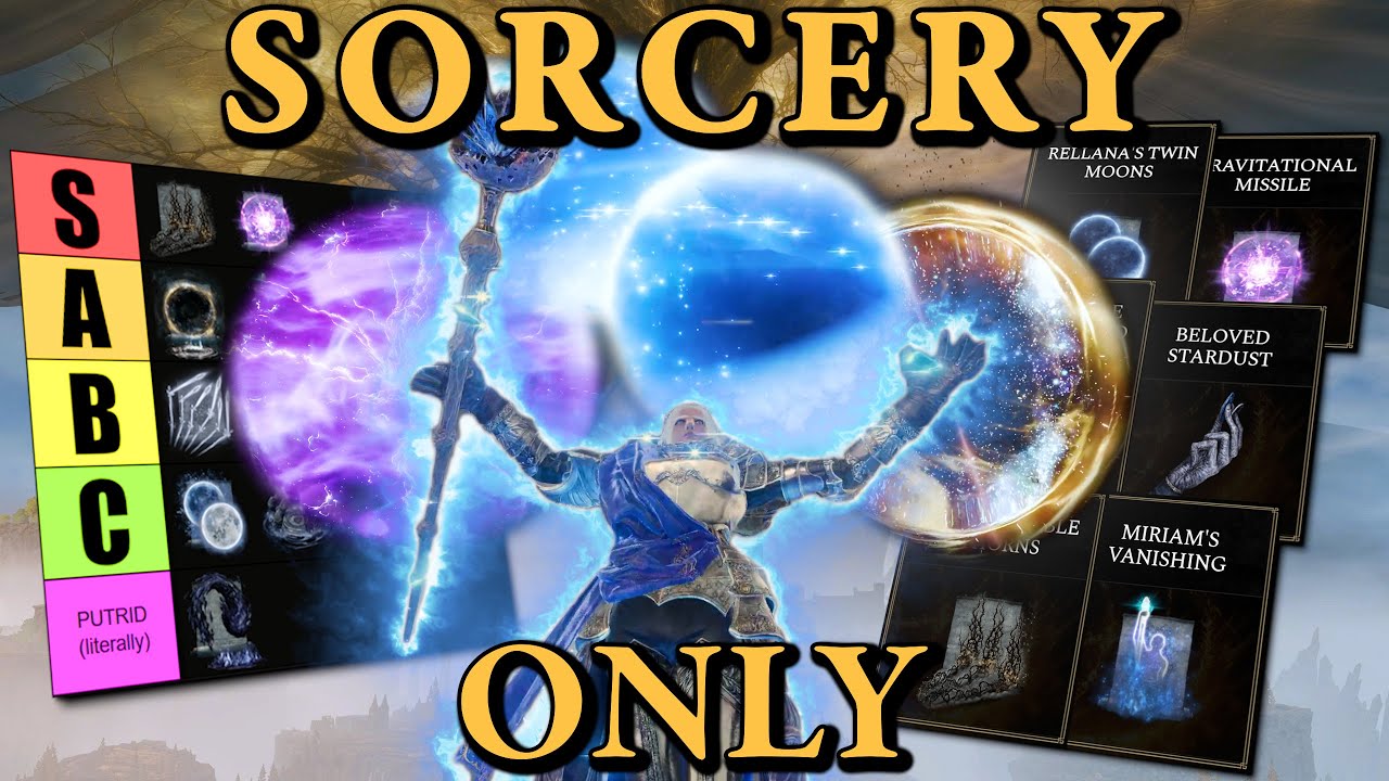 Elden Ring But I&rsquo;m ONLY USING DLC SORCERIES!