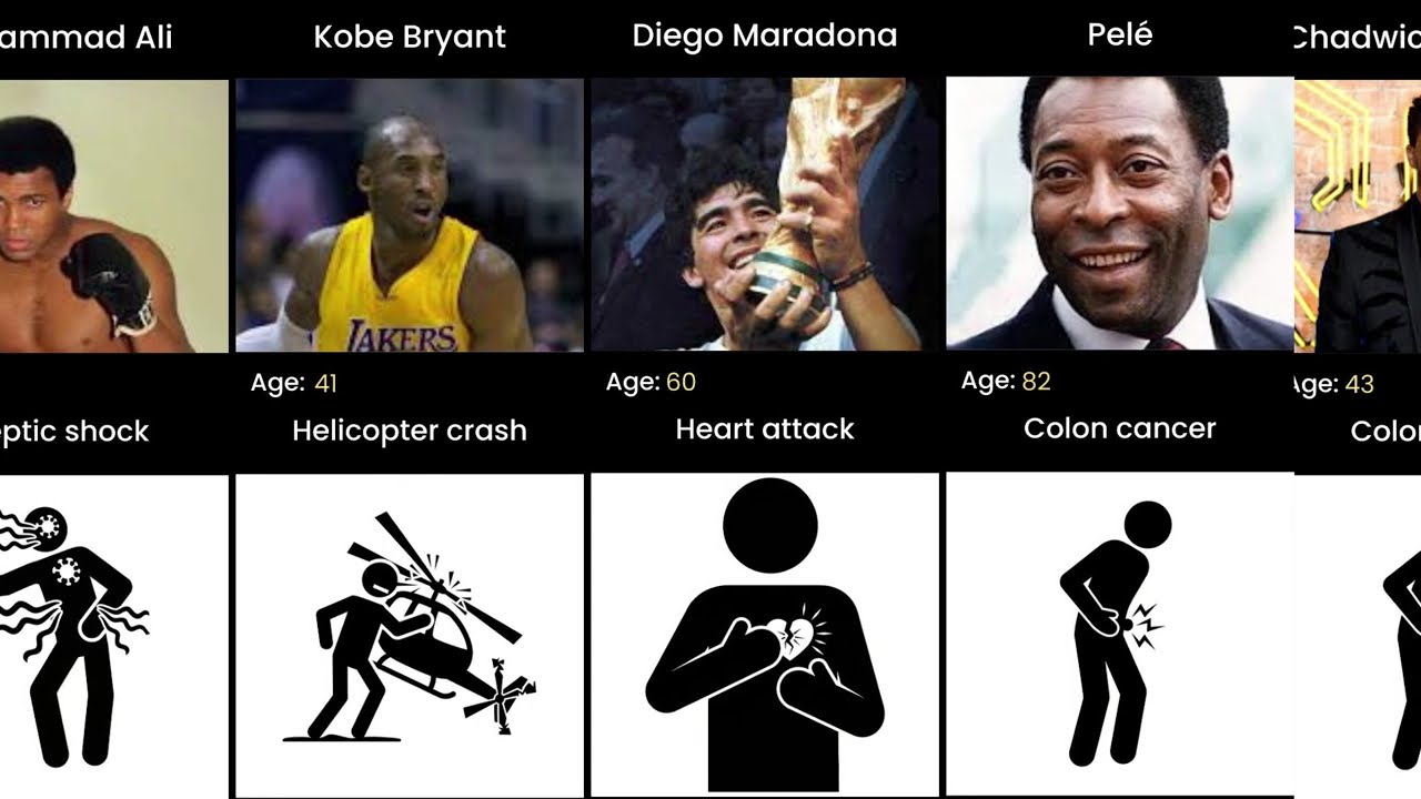 Popular Persons Death Comparison 💀📊